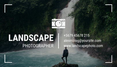 Photographer Business Card Maker
