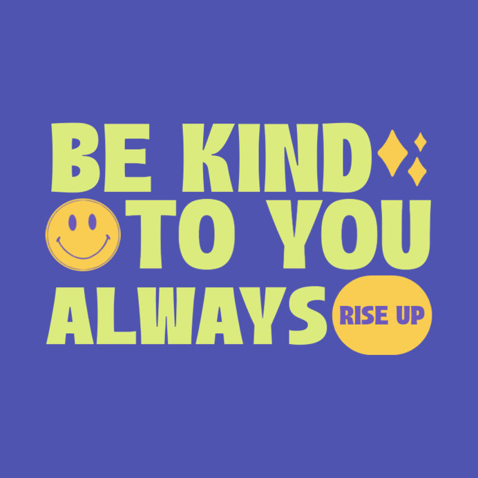 Instagram Post Maker Featuring a Positive Quote and a Smiling Face 