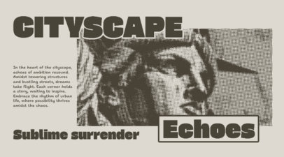 Sleeve Design Maker With an Urban Aesthetic and a Building Graphic 6529