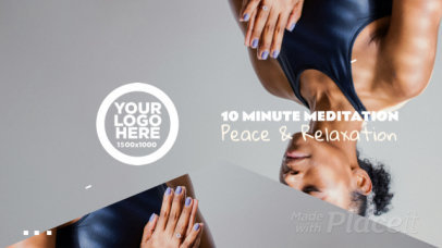 Meditation-Themed Intro Video Maker for a Wellness and Relaxation Routine