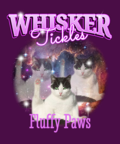 T-Shirt Design Creator With Cute Cat Illustrations and a Toe Beans Theme 6522c