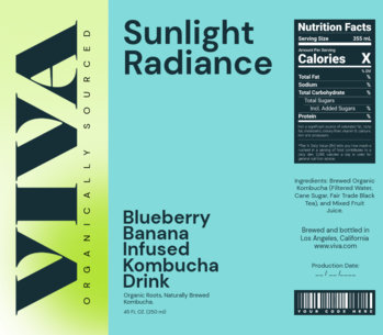 Online Label Design Generator for a Banana Blueberry Infused Kombucha