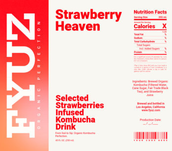 Label Design Creator Featuring a Strawberry Flavored Theme
