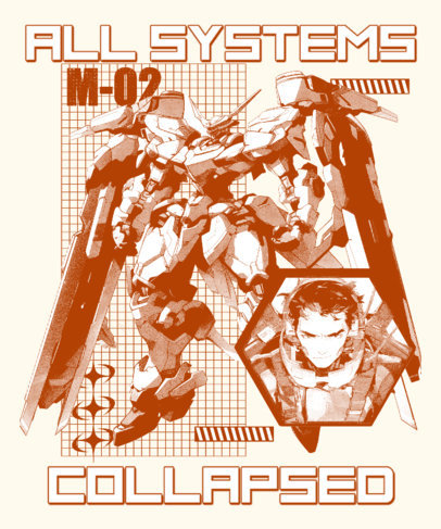 T-Shirt Design Generator With an Anime Style for Streetwear Enthusiasts 6530a