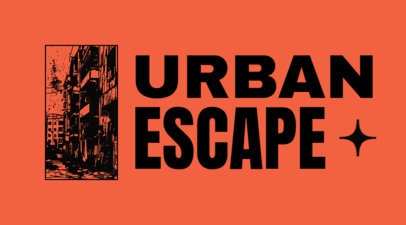 Sleeve Design Creator with a Gritty Building and a Bold Typeface 6526c