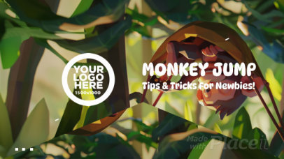 Intro Video Maker for a Gorilla Game Tips and Tricks Vlog