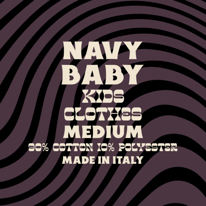 Placeit Kids TShirt Label Maker for an Italian Clothing Brand