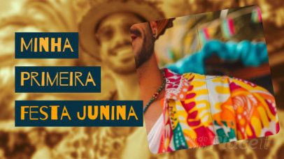 Intro Video Creator for a Festa Junina-Themed Vlog