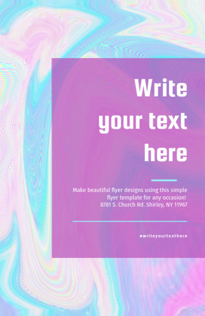 Artsy Event Online Flyer Maker 