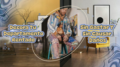 YouTube Thumbnail Maker for an Easy Room Makeover Vlog 