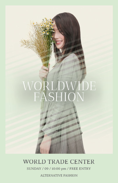Online Flyer Maker for Fashion Shows  