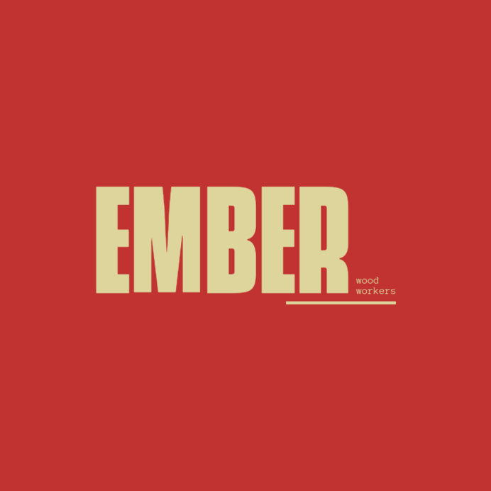 Logo Generator Featuring Bold Fonts for a Wooden Furniture Shop