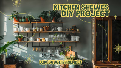 YouTube Thumbnail Generator for a Kitchen DIY Project