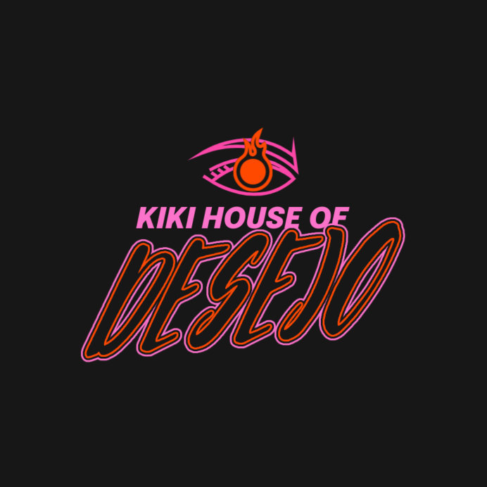 Online Logo Template Featuring an Eye for a Gay Ballroom