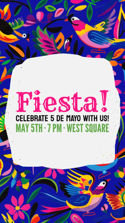 Instagram Story Maker to Celebrate a Cinco de Mayo Fiesta 4965i-6545
