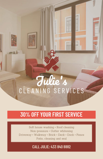 Housekeeping Online Flyer Maker 271c 