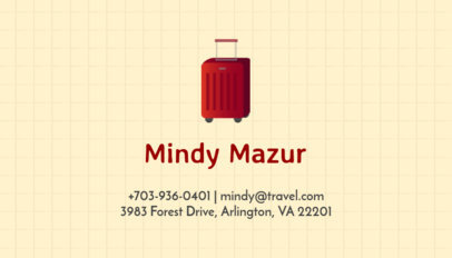 Business Card Maker for Travel Bloggers