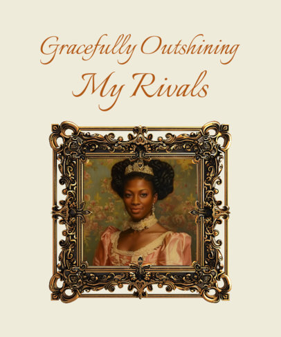 T-Shirt Design Generator Featuring a Royalty Theme Inspired by a Historical Romance Show