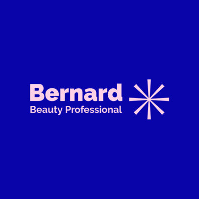 Beauty Logo Maker for a Makeup Professional Artist