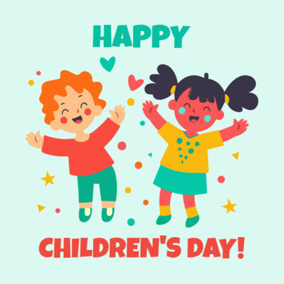Instagram Post Maker to Wish a Happy Children's Day 6599a