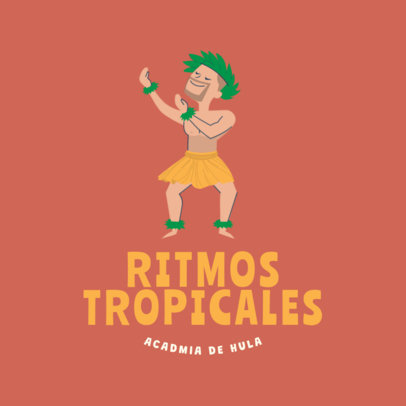 Logo Generator for a Hawaiian Dance Academy