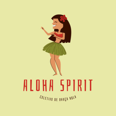 Logo Creator for a Hula Dancing Studio