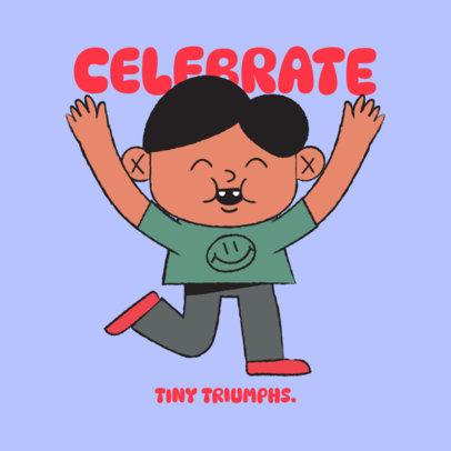 Inspiring Instagram Post Template to Celebrate International Children's Day 6597h