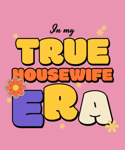 Colorful T-Shirt Design Generator With Bold Fonts a Real Housewives-Inspired Theme