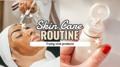 Intro Video Creator for a Skincare Products Review