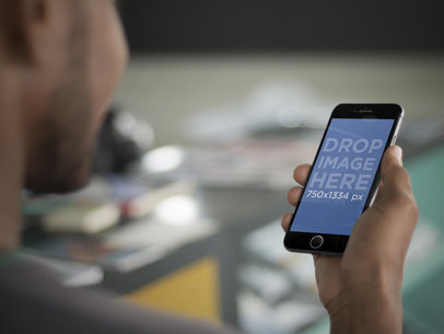 iPhone 6 Mockup Template at Magazine Store