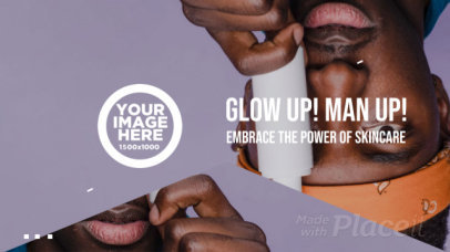 Intro Video Maker Featuring an Animated Logo for a Skincare Routine Vlog 224 8526