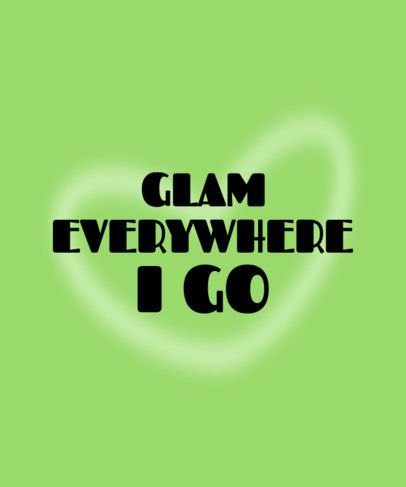 Cool T-Shirt Design Maker Featuring a Quote Inspired by a Real Housewives TV Show