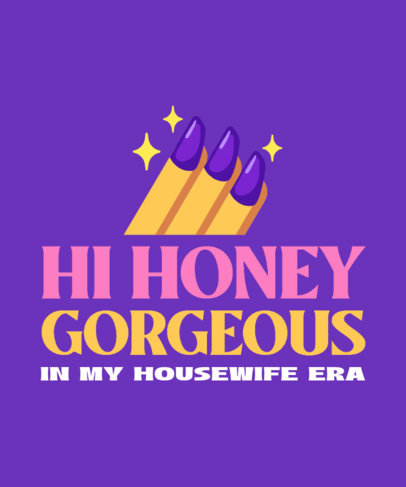 T-Shirt Design Generator With a Sassy Quote Inspired by a Real Housewives TV Series