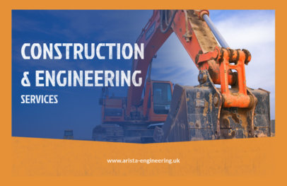 Custom Flyer Maker for Engineering & Construction Services 287e