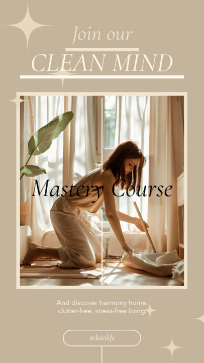 Instagram Story Maker Featuring Tips for a Clean House 6620a