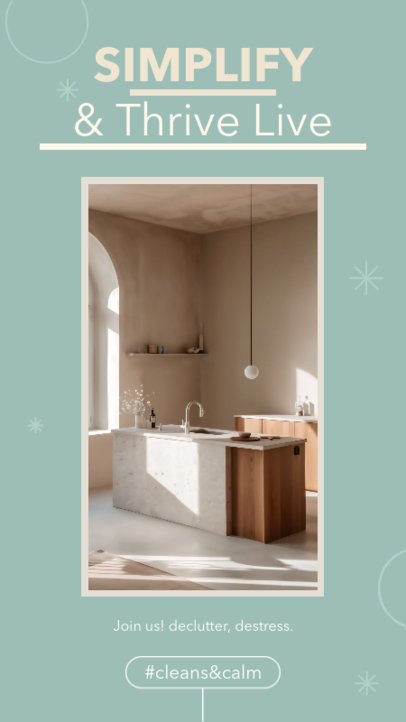 Instagram Story Generator for a Declutter Lifestyle 6620b