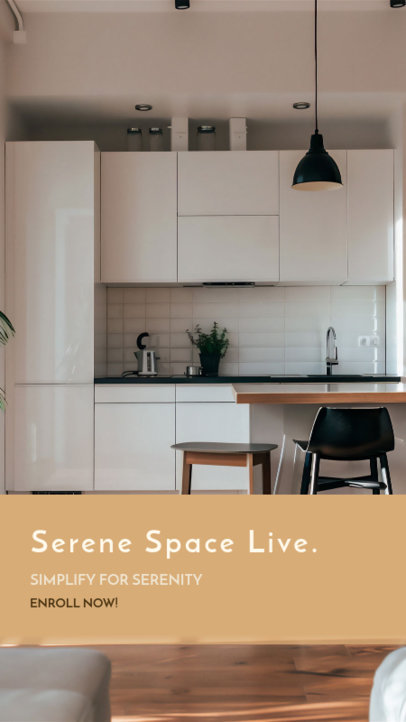 Organizing Instagram Story Maker Featuring Serene Space Ideas 6620e