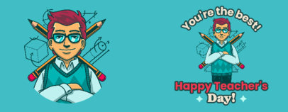 Teacher's Day Mug Design Maker With a Celebratory Quote 6529d