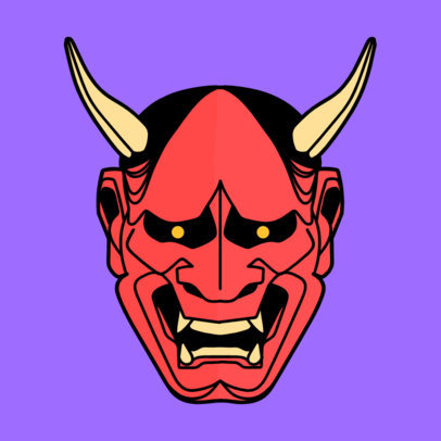 Streaming Twitch Sub Badge Creator With an Evil Character Illustration 6612f