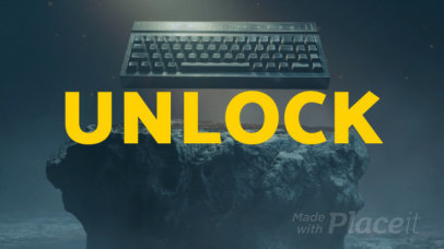 Intro Video Maker with Animated Text for a Web Programming Learning Channel