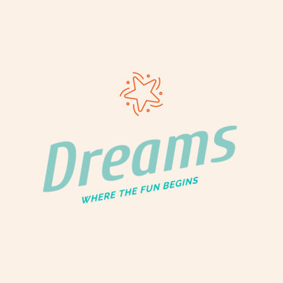 Logo Creator for a Party Accessories Store with a Star Graphic