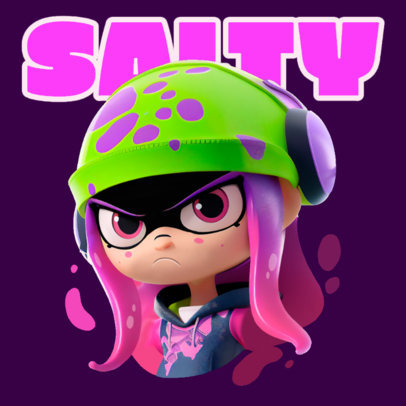 Illustrated Twitch Emote Generator Featuring Ink War Game-Inspired Graphics