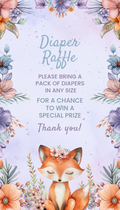 Business Card Generator Featuring Gift Suggestions for a Baby Shower Celebration 6634a