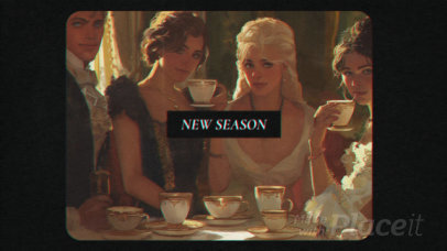Historical Romance-Inspired Intro Video Generator to Promote a New TV Season 3035c 8563