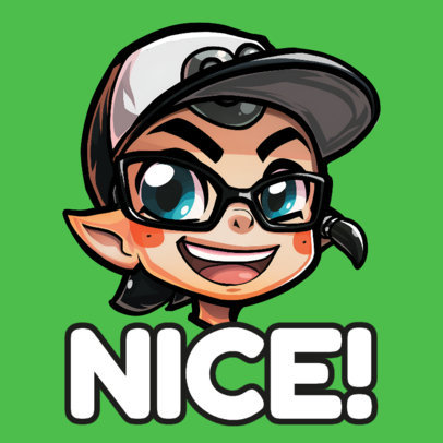 Twitch Emote Maker for Gamers With Graphics Inspired by an Ink War Game