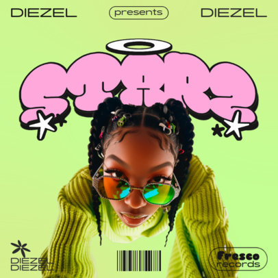 Album Cover Design Maker for a Hip-Hop Musician