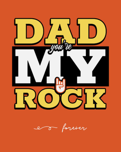 Instagram Post Template for Father's Day Featuring a Cool Quote