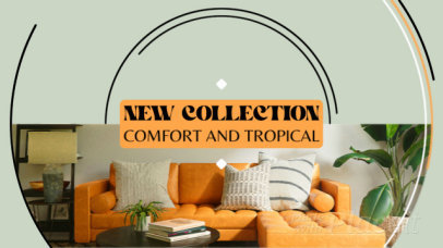 Intro Video Maker for a Home Decor Product Portafolio 8366