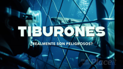 Intro Video Generator for a Learning Channel Featuring a Sharks Theme 7849f 8509