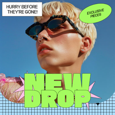 Instagram Post Creator for a Promotional Jewelry Campaign